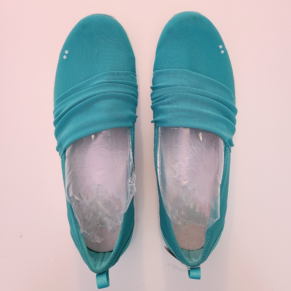 NEW in box Ryka Jamboree turquoise slip on shoes sz 10 - Picture 3 of 8